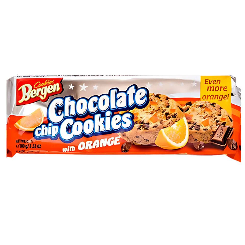 Cookies Bergen Chocolate Chip with Orange 100g Polen