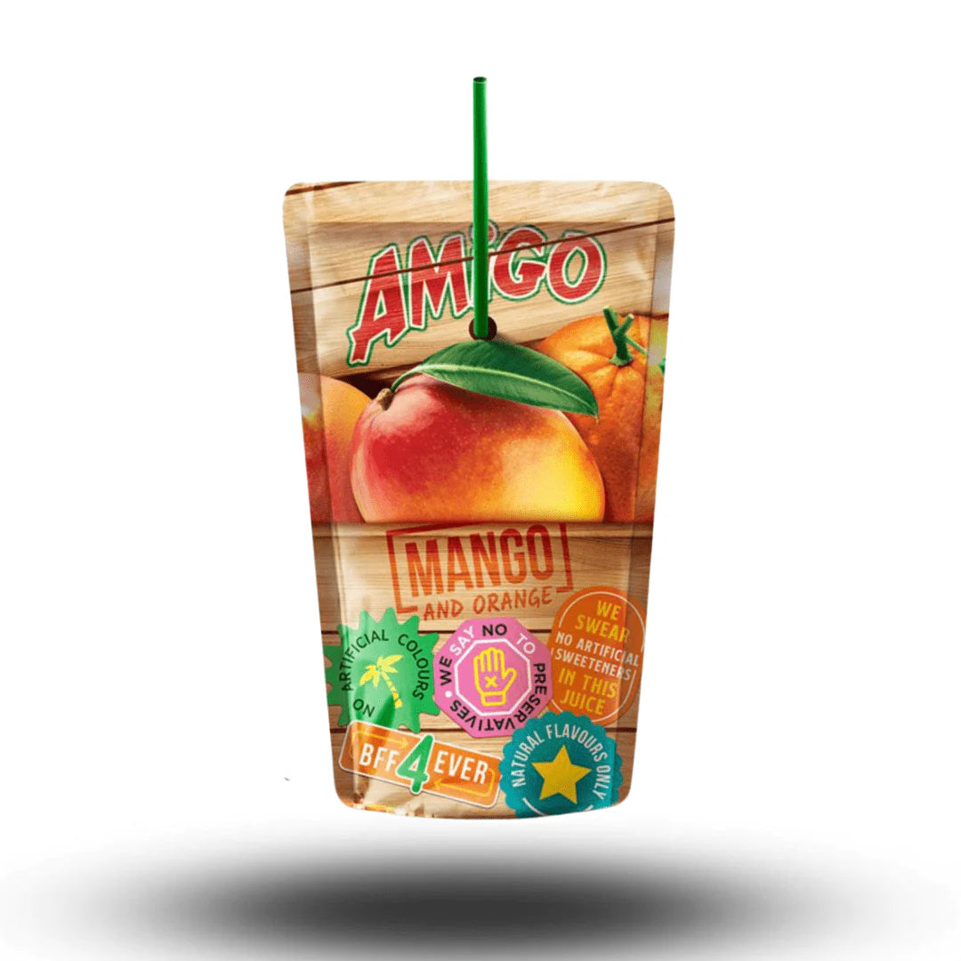 Amigo Softdrink 200 ml - Orange & Mango Republic of North macedonia
