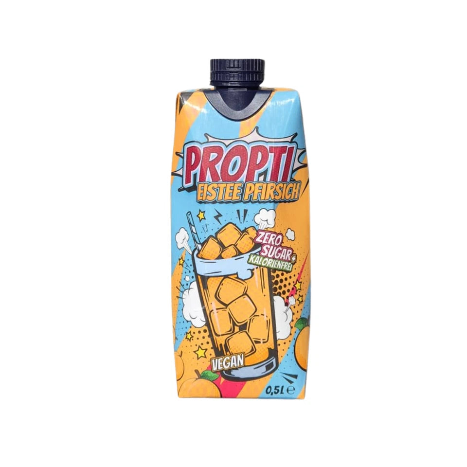Propti Eistee Pfirsich Zero Sugar Kalorienfrei 0,5 L Deutschland