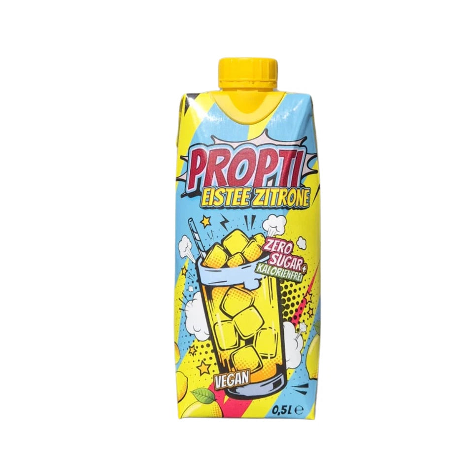 Propti Eistee Zitrone Zero Sugar Kalorienenfrei 0,5 l Deutschland