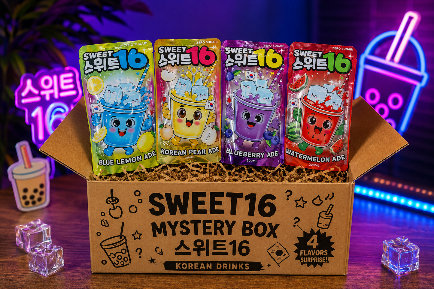 SWEET 16 Getränke Bundle Korea