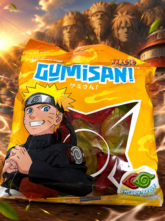 Naruto mit den fruchtigen GUMISAN! Cherry-Apple 180 g