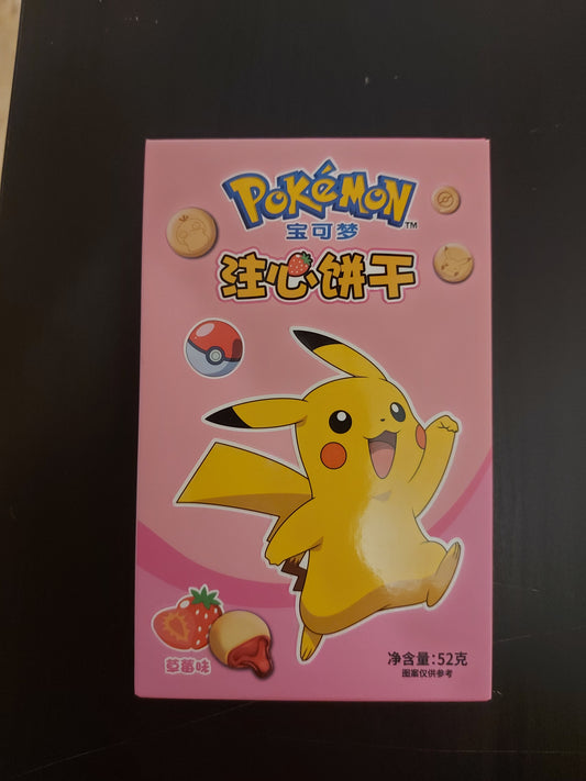 Pokémon Erdbeer-Keks mit Cremefüllung  52 g