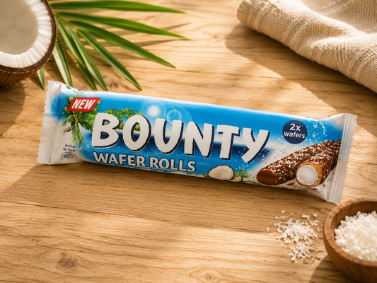 BOUNTY WAFER ROLLS 22.5 g