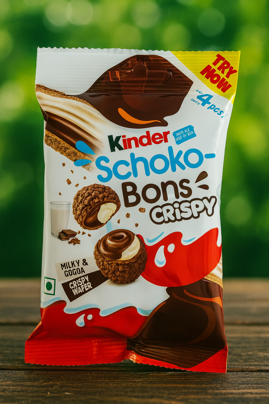 Kinder Schoko-Bons Crispy 4 er 22,4 g
