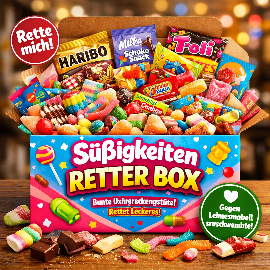 süßigkeiten Retter Box