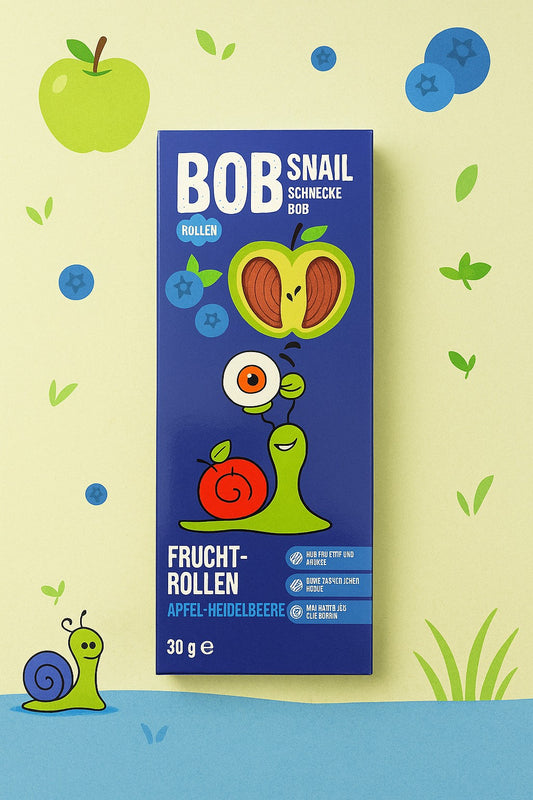 Apfel und Heidelbeere, 30g Bob Snail  polen