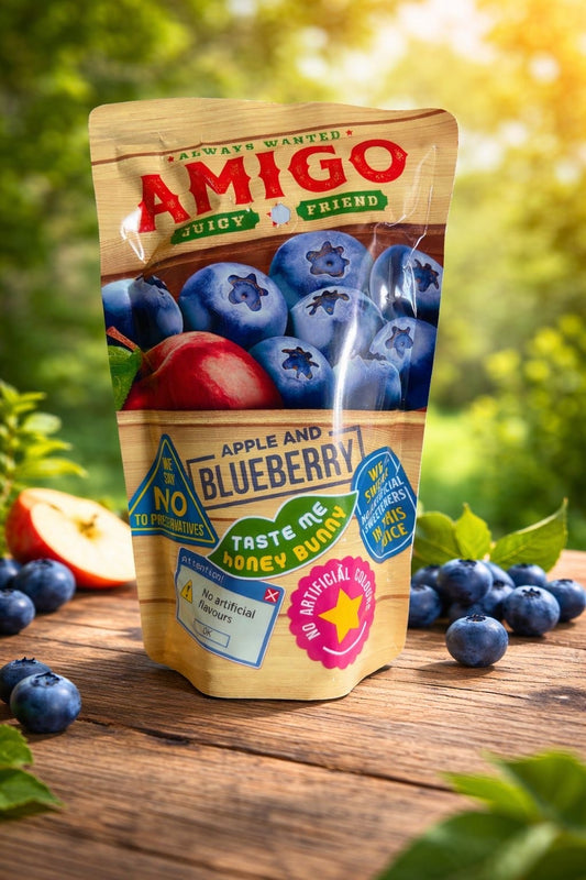 AMIGO Apple & Blueberry 200 ml – Fruchtgetränk