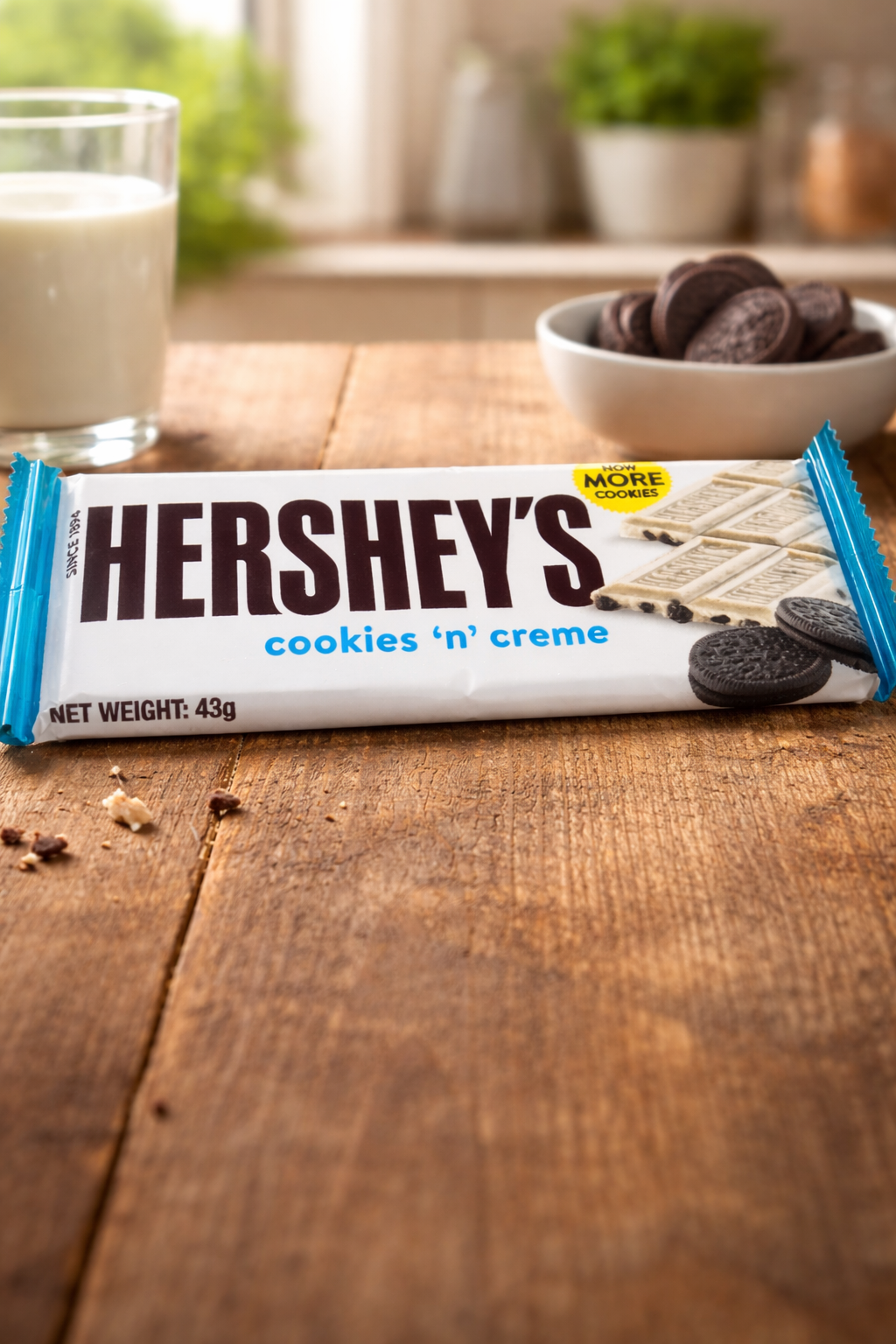 Die HERSHEY’S Cookies 43 g MHD 01.06.26