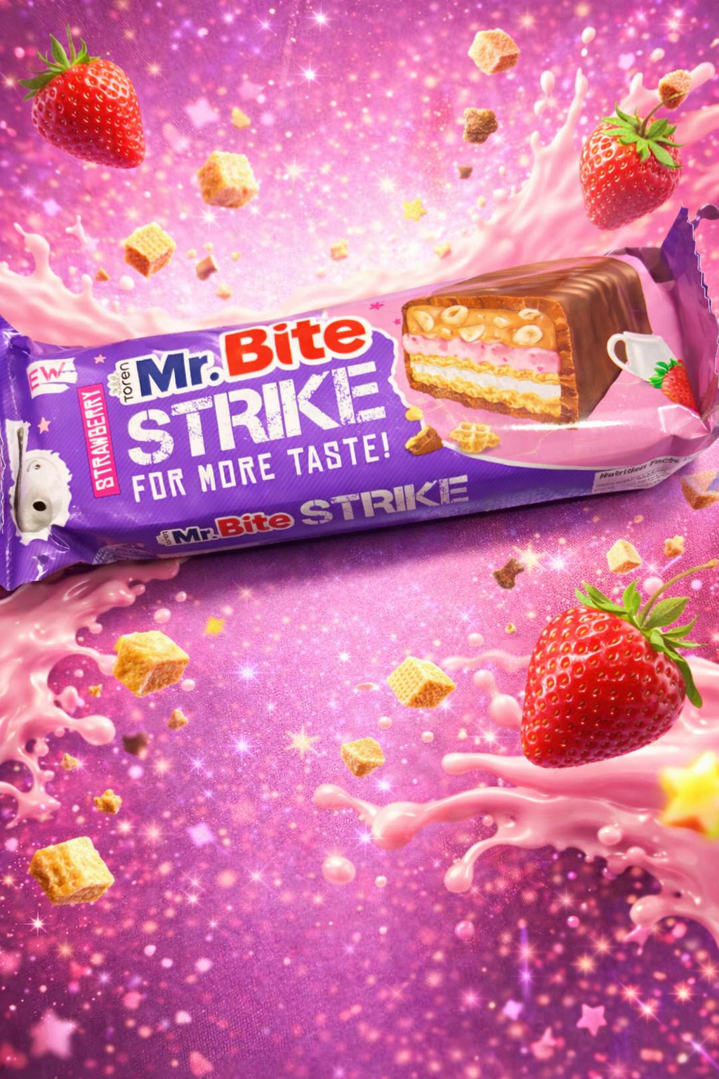 Mr. Bite STRIKE Strawberry 40 g