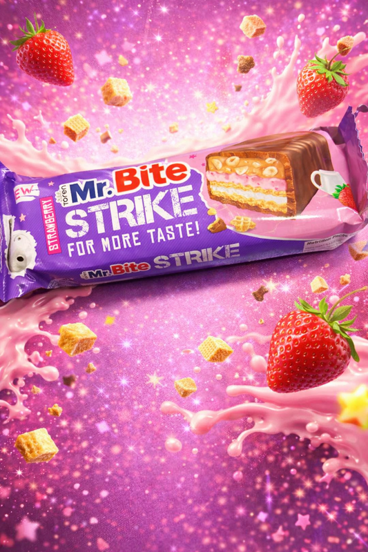Mr. Bite STRIKE Strawberry 40 g