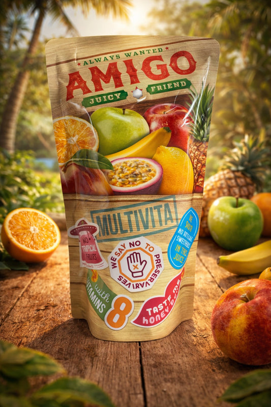 AMIGO Multivita 200ml – Mehrfruchtgetränk mit 8 Vitaminen