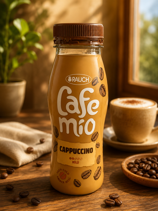 kalter Kaffee-Milch-Mix mit Cappuccino-Geschmack 250 ml