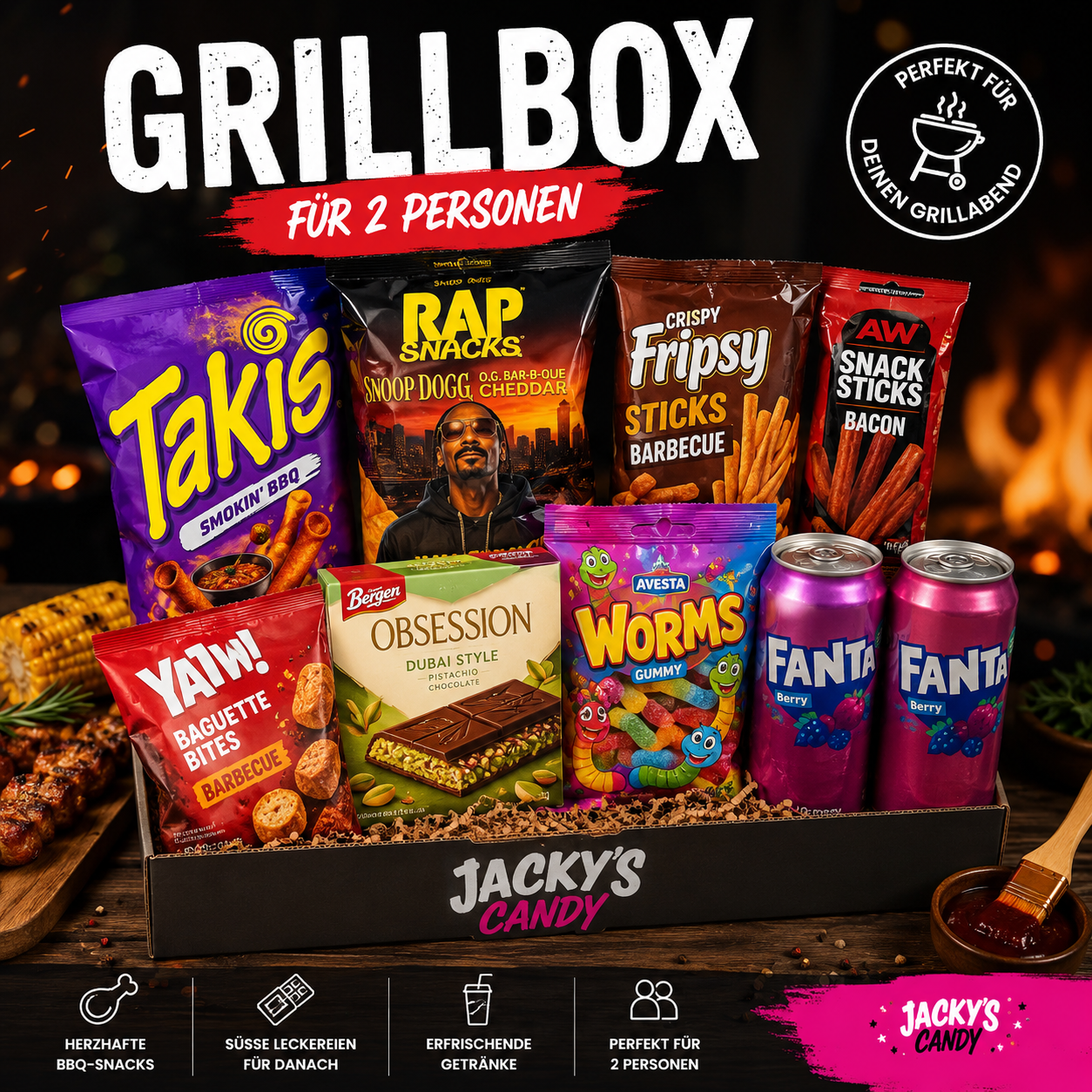 Grillbox für 2 Personen