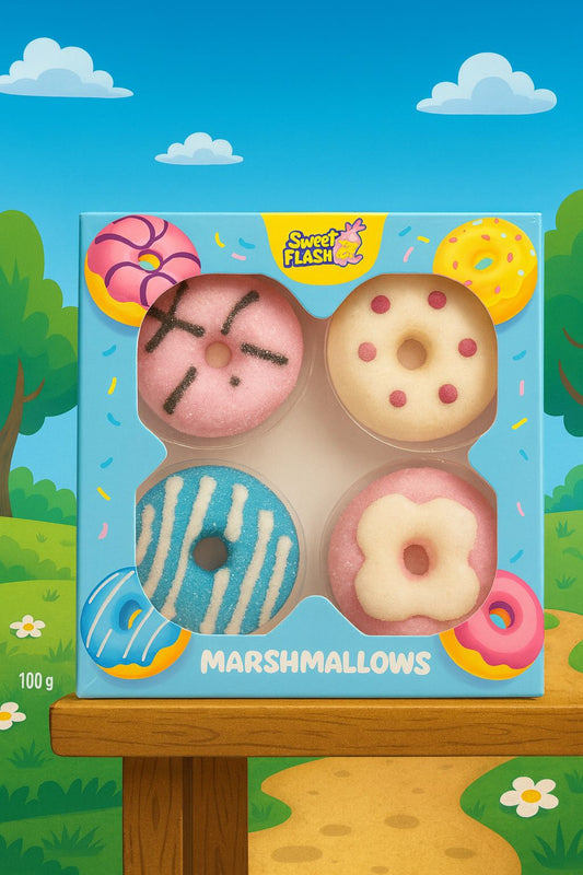 Sweet Flash/ Marshmallow donuts 100 g