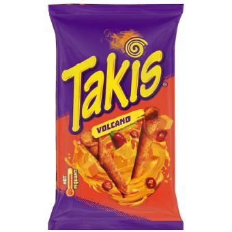 Takis Intense Nacho Volcano 100 g – Intensiver Käse-Kick mit leichter Chili-Note! 27.01.26