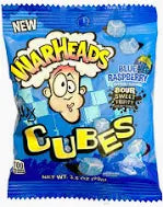 Warheads BlueRaspberry Peg Bag 99g