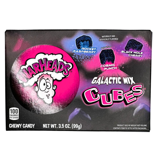 Warheads Galactic Mix Cubes - 99 g