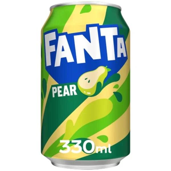 Fanta Pear 0,33 L Dose UK Import Birne-Geschmack
