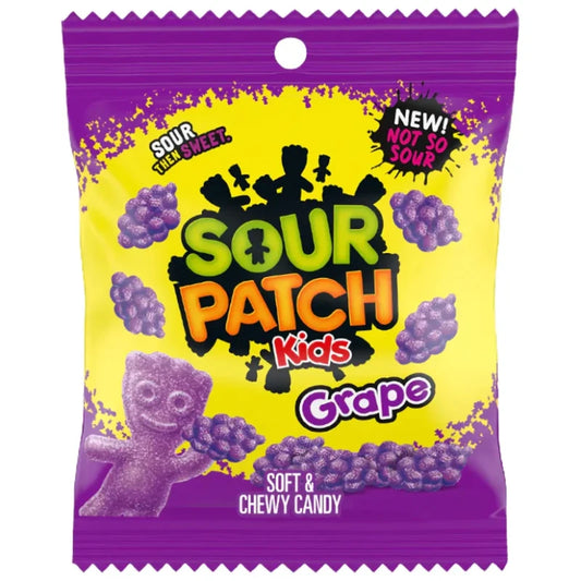Sour Patch Kids Grape 101g - Fruchtgummi 21.09.2025