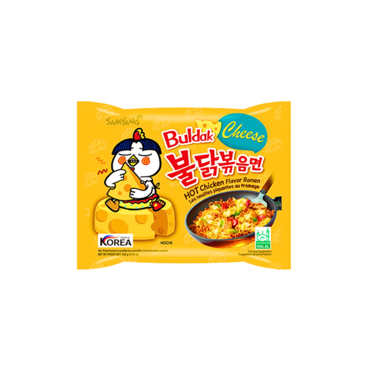 Samyang Buldak Hot Chicken Cheese 140 g