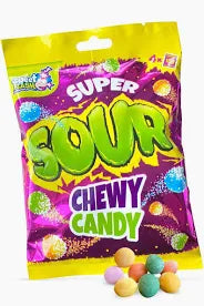Super Sour Chewy Candy Kaubonbons 60 g
