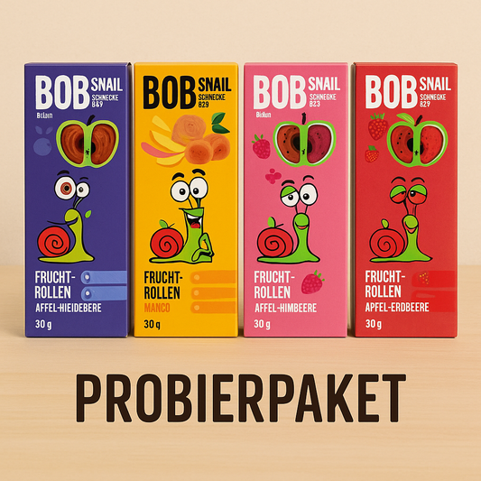🐌 BOB SNAIL – Fruchtige Vielfalt im Probierpaket (4 x 30g) Polen